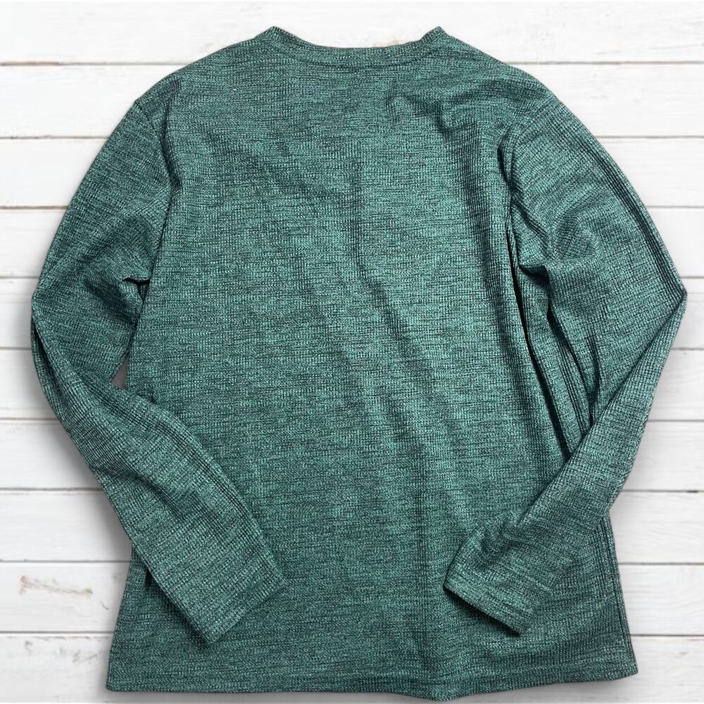 Nomad Green Long Sleeve Tee Modern Knit - Picture 7 of 7